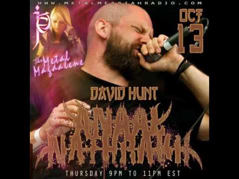 David Hunt of Anaal Nathrakh interview on Metal Messiah Radio