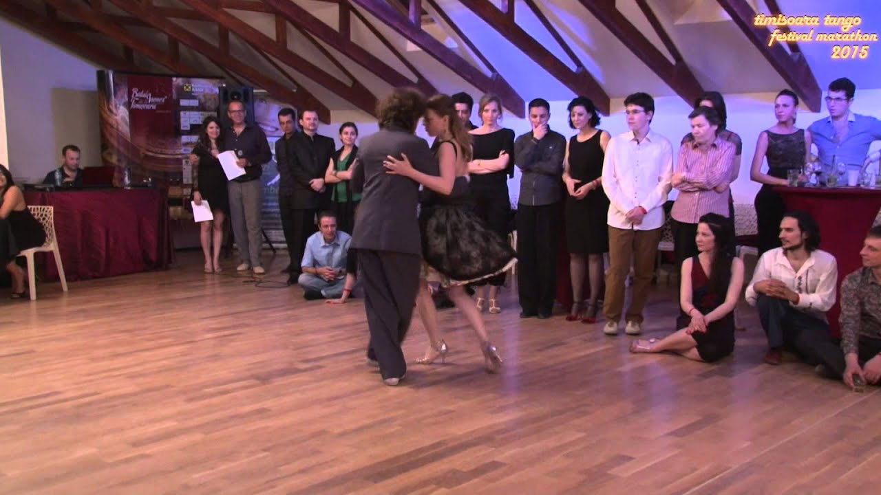 Horia Pop y Ioana Lascu, Timisoara Tango Festival 2015 , 1