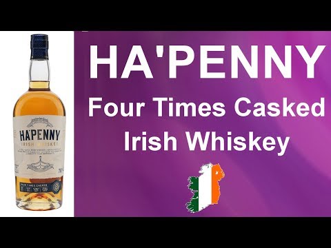 Ha'Penny Four Times Casked Irish Whiskey Review #252 from WhiskyJason