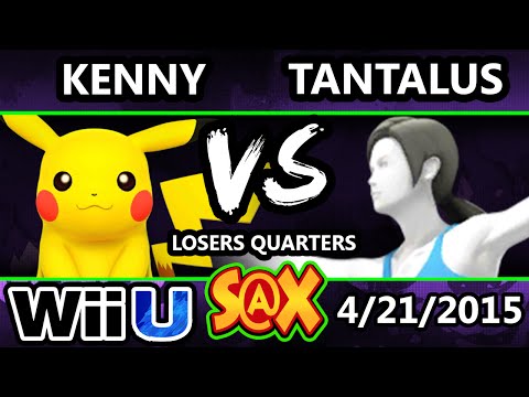 S@X - Kenny (Pikachu) Vs. VGBC | Tantalus (ROB) SSB4 Losers Quarters - Smash WIi U - Smash 4