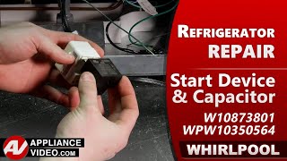 Whirlpool, Maytag, Roper Refrigerator Diagnostic & Repair - Start Device, Capacitor & Relay Issues