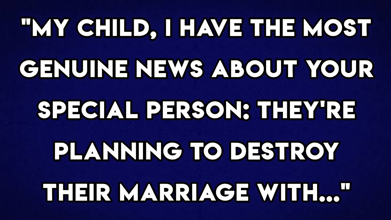 "Your Special Person Is Destroying Their Own Marriage (Here's Why)" | god message today #godsays