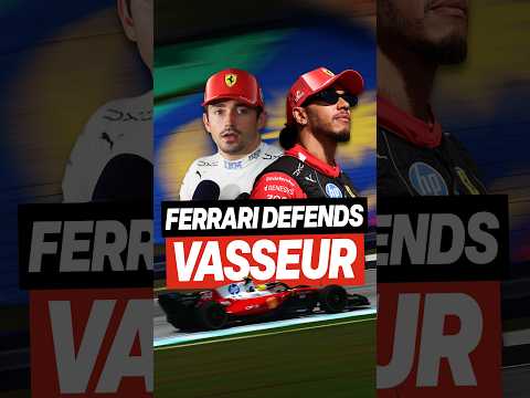 Ferrari Drivers Back Vasseur Amid Horner Speculation #F1 #Shorts