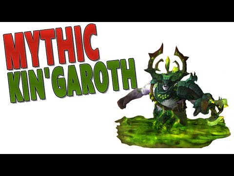 MYTHIC Kin'garoth: Resto Druid PoV (Antorus, the Burning Throne) - World of Warcraft: Legion