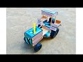 How To Make A Matchbox Mini Tractor At Home DIY Electric Tractor Small Project At Home