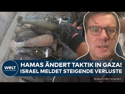 KRIEG IN NAHOST: Hamas ändert Taktik in Gaza! Armee von Israel meldet steigende Verluste