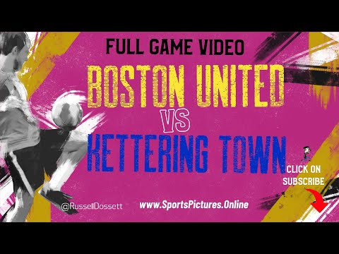 Boston United vs Kettering Town Full Game Video 05-01-2021