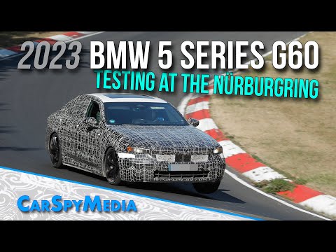 Thumbnail for 2023 BMW 5 Series G60 Prototype Spied Testing At The Nürburgring by BMW 5 Series (G60)