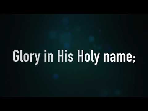 O Give Thanks To The Lord - Psalms 105:1