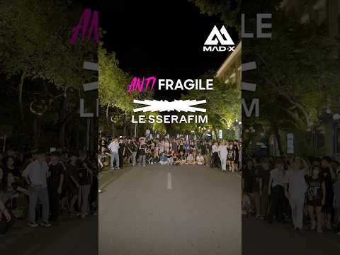 YouTube · MAD-X Official — Siapa yang udah nonton dance cover "Antifragile" dari Lesserafim ini? 😍 Goyang bareng di tem...
