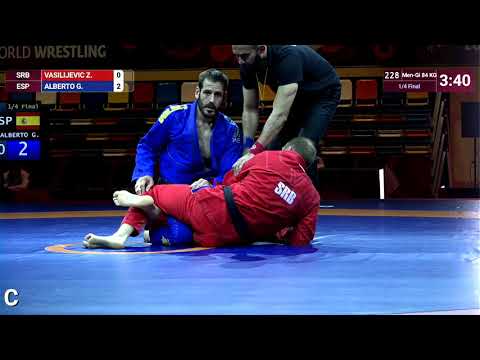 1/4 Men-Gi - 84 kg: Z. VASILIJEVIC (SRB) v. G. ALBERTO (ESP)