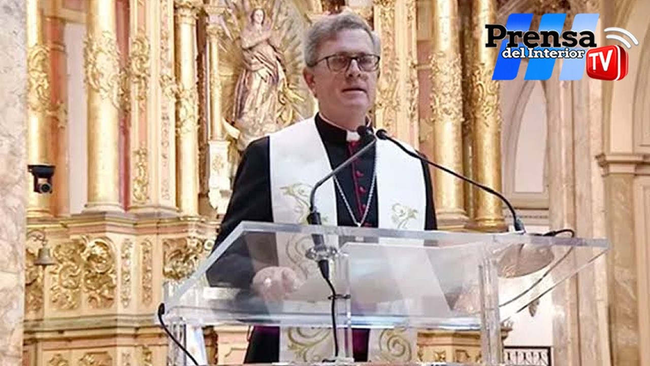García Cuerva advirtió sobre la corrupción en el Tedeum del 9 de Julio ante Javier Milei