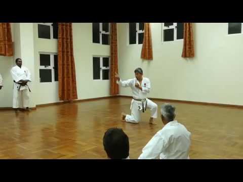 Okuma Sensei explaining Empi step by step