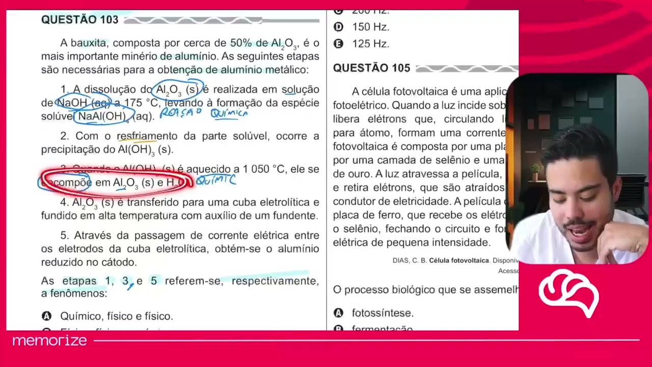 Resolução em Vídeo — Questão 106 ENEM 2017 PPL