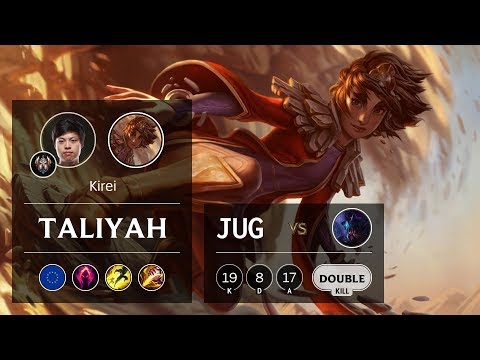 Taliyah Jungle vs Rek'Sai - EUW Challenger Patch 9.13