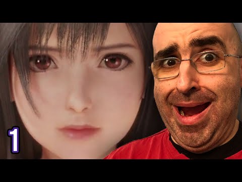 FF7 Remake Gameplay Walkthrough Part 1 - Chapter 1: Destruction of Mako Reactor 1 (Normal)