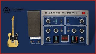 Video thumbnail for ARTURIA - Phaser BI-TRON Software Effects | Plugin Demo Test Based on MU-TRON BI-Phase 🎸 by Alberto Martinez Del Rio Guitar