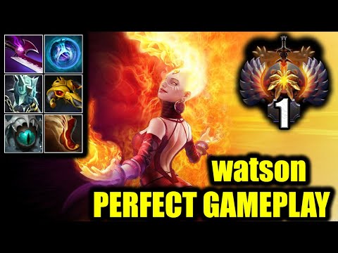 🔥 EUROPE RANK TOP 1 - Perfect Gameplay vs Yatoro - watson - Lina - Dota 2 Pro Game Highlights
