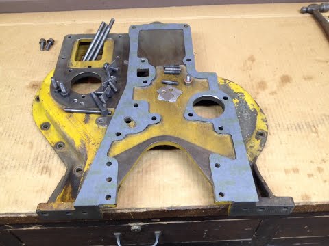 Caterpillar D2 #5J1113 Diesel Engine Assembly Ep.11: Intermediate Cover Prep, Locks, & Gasket