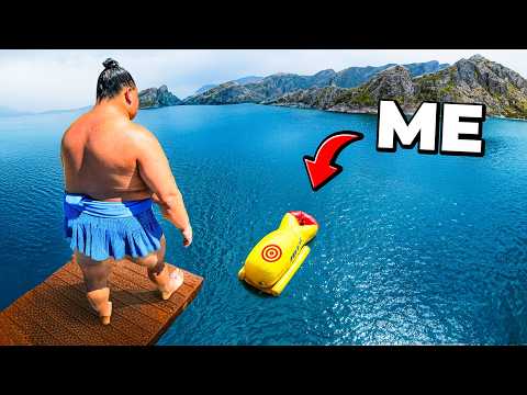 300 Pound Sumo Wrestler vs Blob