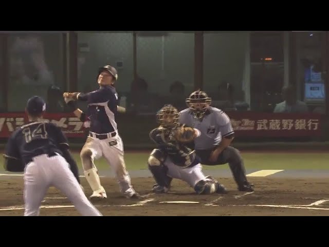 【6回裏】走攻守で大活躍!! ライオンズ・金子侑がバットで5号ソロ!! 2017/8/25 L-Bs