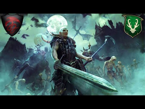Mannfred von Carstein Returns to Hel Fenn - Vampire Counts vs. Wood Elves - Total War Warhammer 2
