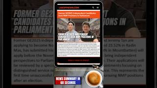 Download lagu Mantan Kandidat Independen GE2025 Cari Posisi NMP di Parlemen mp3 Download lagu Mantan Kandidat Independen GE2025 Cari Posisi NMP di Parlemen mp3