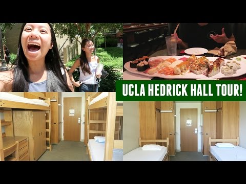 UCLA Hedrick Hall Tour (Double & Triple) & AYCE Sushi! Video