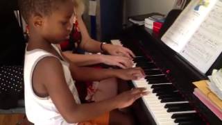 Little River -- Piano Duet with Jeremiah