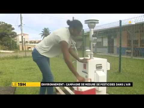 Reportage campagne de mesures de pesticides dans l'air