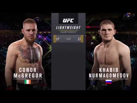 Conor Mcgregor vs Khabib Nurmagomedov Title fight: UFC 2 Fantasy Fight