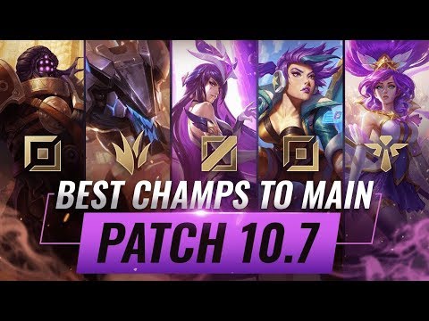 3 BEST Champions To MAIN For EVERY ROLE in Patch 10.7 - League of Legends Season 10