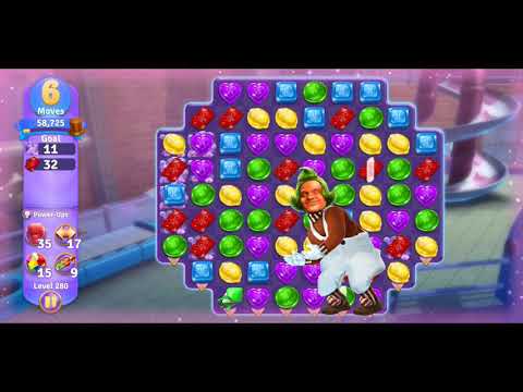 Willy Wonka's World of Candy - Level 280 Complete