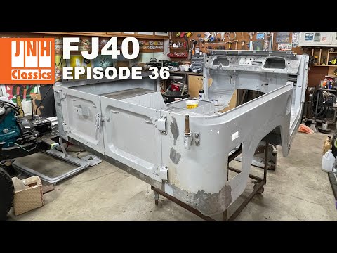 FJ40 Restoration (Episode 36) - Rear Sill Install FJ40
