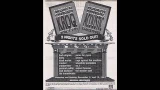 Belly- KROQ Almost Acoustic Xmas, Universal Amp L.A. 12/12/93 DAT Master xfer Live Tanya Donelly