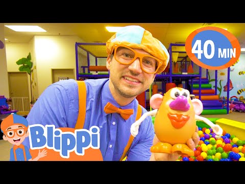Blippi Learns about Body Parts! | BEST OF BLIPPI TOYS | Educational Videos for Kids