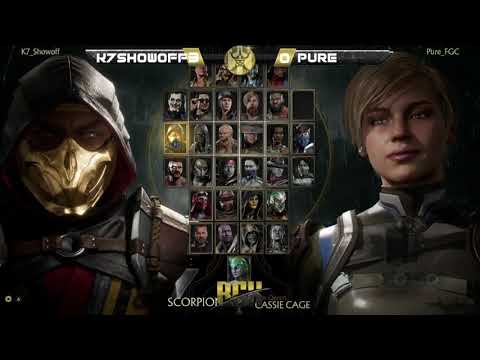 *Epic set* Battlegrounds Exhibition Series - K7_Showoff (Sub zero) vs Pure_FGC (Johnny/Kitana)