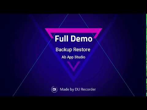 Backup & Restore-Cloud Storage Video
