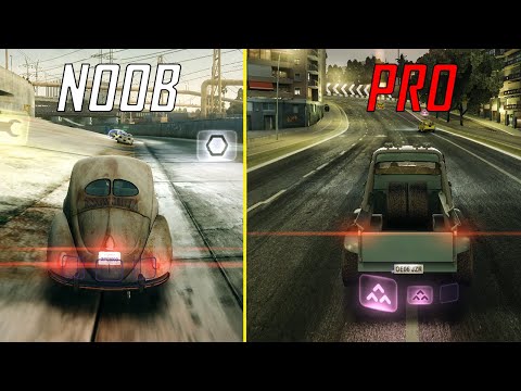 NOOB vs PRO in game Blur
