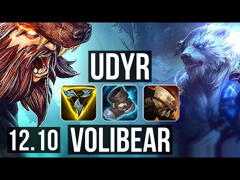 UDYR vs VOLI (JNG) | 7/0/3, 3.6M mastery, Godlike | EUW Master | 12.10