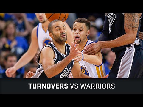 Spurs Turnovers vs Warriors (25.01.2016)