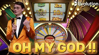 Crazy Time Big Win Today, Oh My God !! Topslot 10X !! OMG !! OMG !!!!!! Automatic RICH !