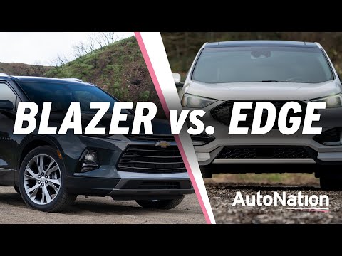 2019 Chevy Blazer vs 2019 Ford Edge - Which is Best? #autonationdrive