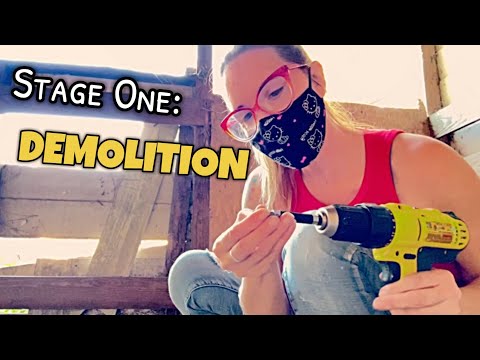 Barn Restoration ep 1 -You Gotta Make a Mess, Before you Make Progress 