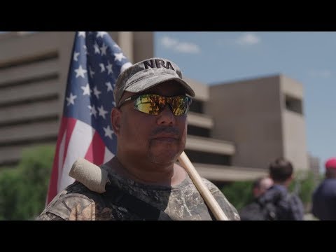 Protests Outside NRA Convention Pull Focus to School Gun Violence