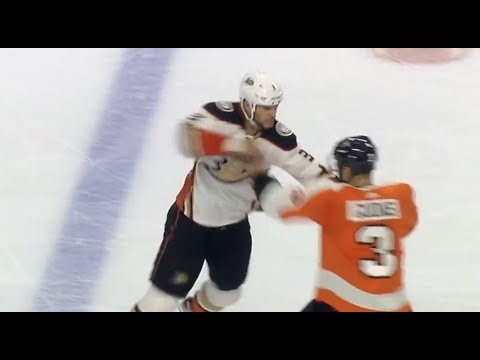 All of Kevin Bieksa's Superman Punches