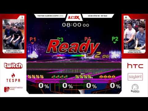 UCSD STW #3 - Kira / Cpt. Faceroll vs. Santiago / SAT$ - Doubles WF - SSBM