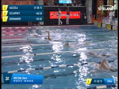 Serie 1 dei 400 Stile Libero  Assoluti M Agonisti - 7° Trofeo SOGEIS Montichiari