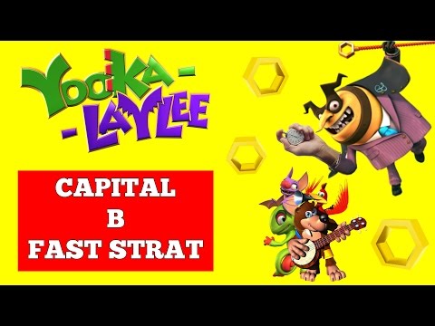 Yooka Laylee - Capital B Boss Fight - Speedrun Strategy