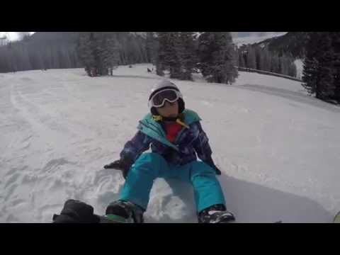 GoPro Snowboarding w/ Family
